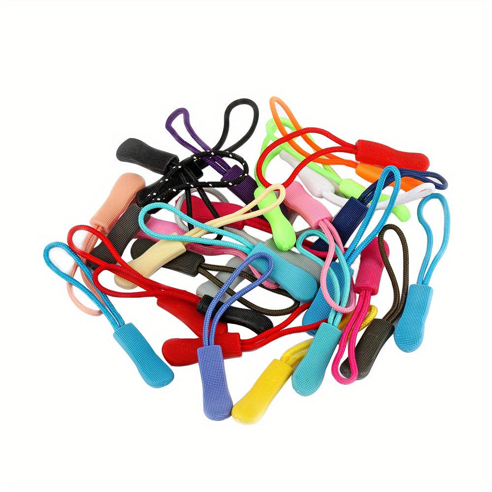 15pcs Zipper Pulls for Backpacks Jackets Lug