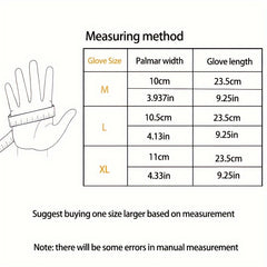 Winter Cycling Gloves Touch Screen Warm Gloves for Men Women