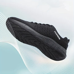 Men's Lace-Up Sneakers Lightweight Athletic Shoes