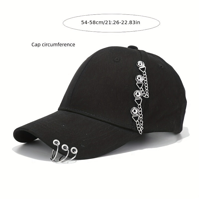 Summer Punk Hip hop Baseball Cap