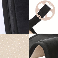 Leopard Printed Car Seat Cushion Set
