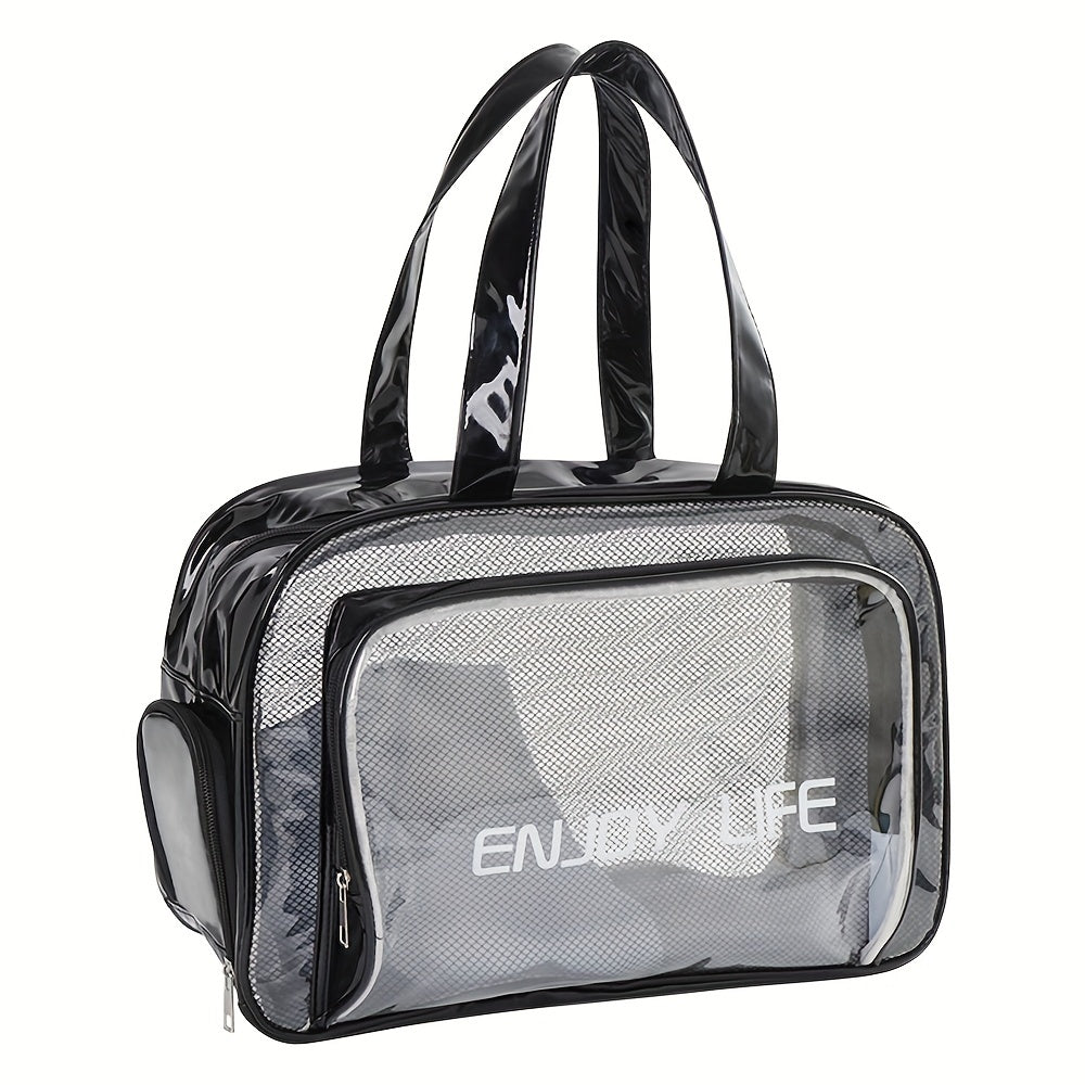 Double Layer Toiletry Bag Large Capacity Waterproof Travel Bag