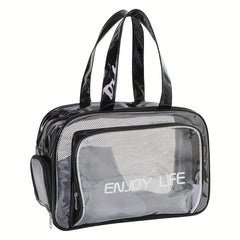 Double Layer Toiletry Bag Large Capacity Waterproof Travel Bag