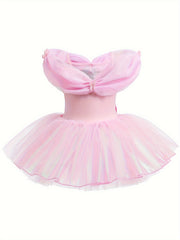 Princess Tutu Dress Girls Ballet Leotard Kids Clothes Gift