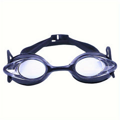 Kids Adjustable Waterproof Swimming Goggles Anti-fog Silicone Glasses