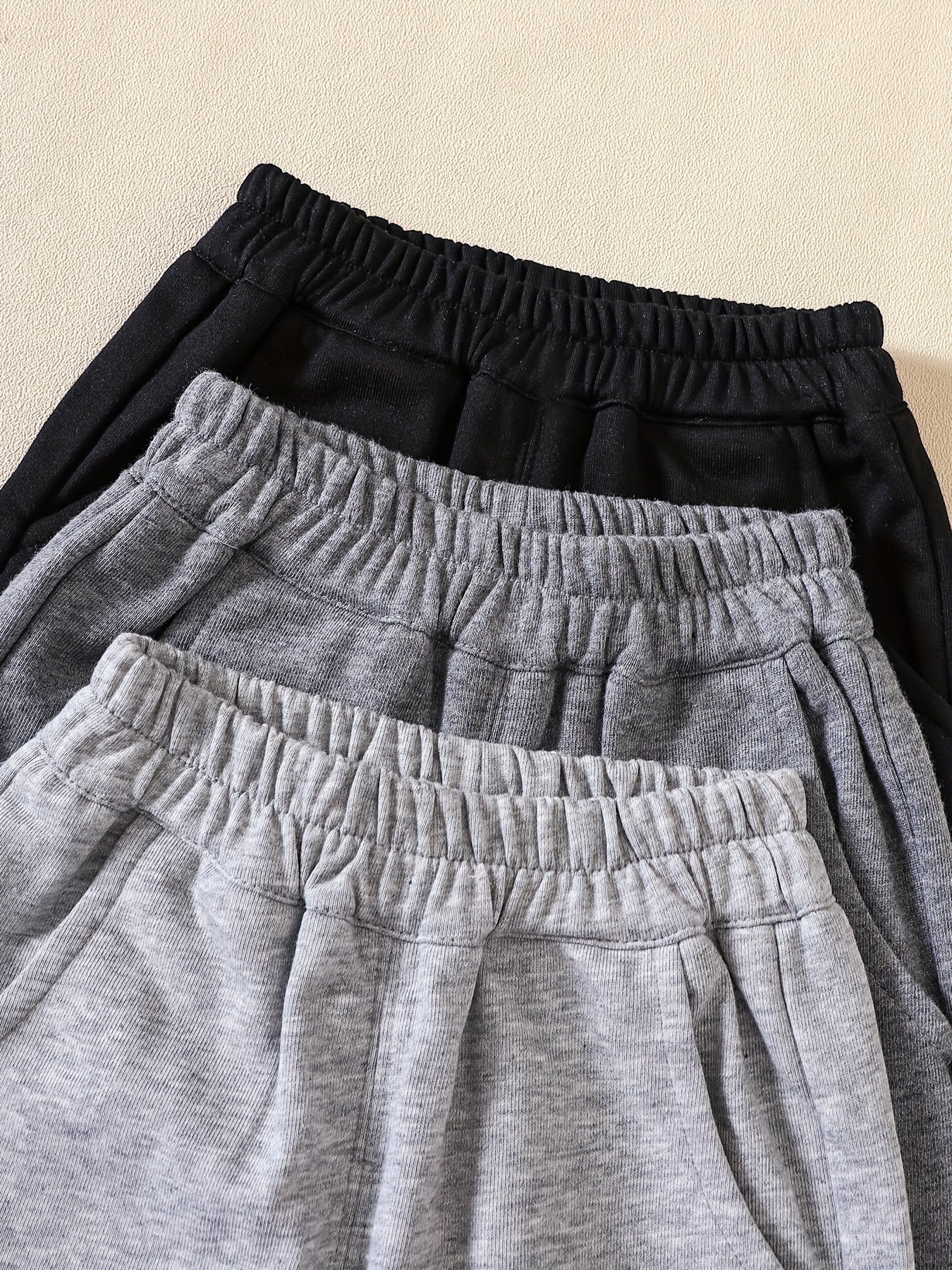 Boys Letter Print Sport Pants Set Soft Breathable Sweatpants Kids Clothes