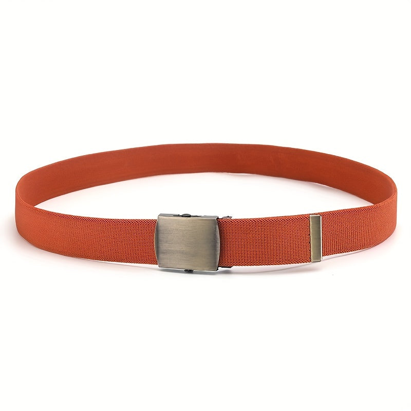 XL Elastic Buckle Belt High Elastic All Match Casual Style