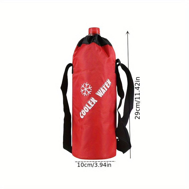 Portable Insulated Cup Cover Oxford Cloth Ice Bag Drawstring