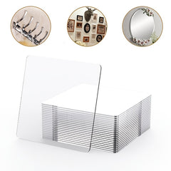 10pcs Double Sided Waterproof Viscose Tape Non Mark Sticker