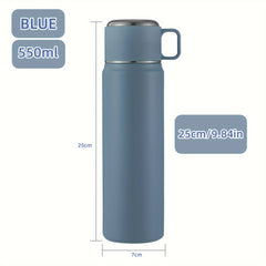 Portable 316 Stainless Steel Water Bottle 22oz Vacuum Water Cup