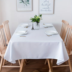 Waterproof Rectangular Tablecloth for Weddings Banquets Restaurants