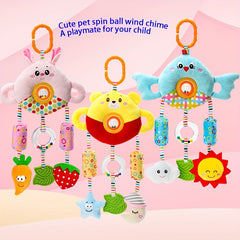 Baby Soothing Dolls Bed Bell Car Hanging Bell Stroller Pendant