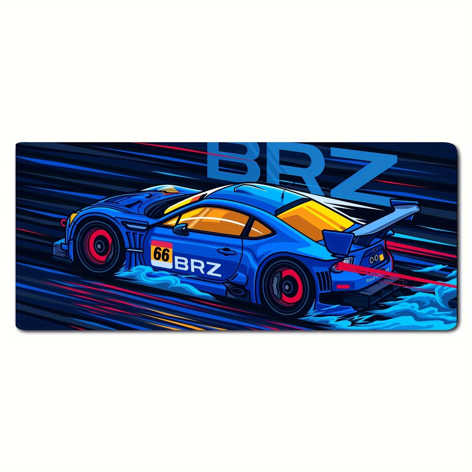 JDM Car BRZ Gaming Mousepad Non Slip Rubber Base