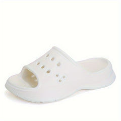 Solid Platform Slippers Thick Bottom Comfortable Sport Slippers