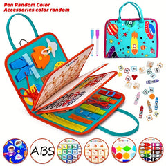 Montessori Busy Board Sensory Toys for Toddlers