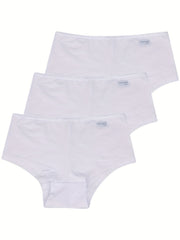 3pcs Soft & Comfy Stretchy Panties Women's Lingerie