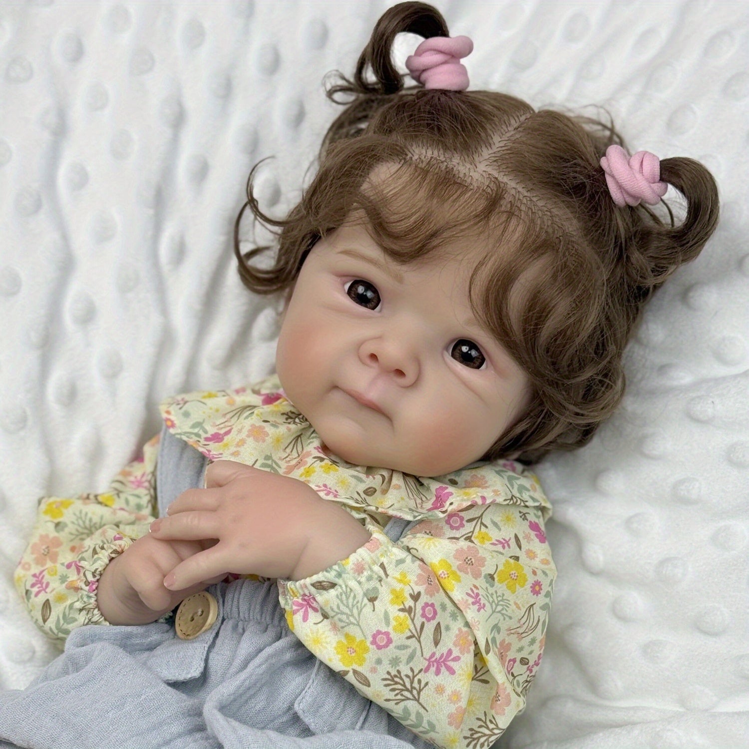 Reborn Baby Doll Toy for Girl Birthday Gift Vinly Limbs Collectable Doll