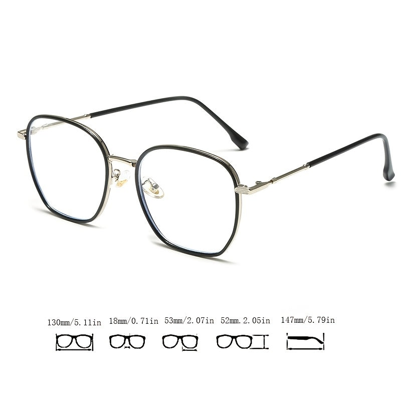 Light Blocking Eyeglasses Clear Lenses Eyewear