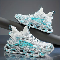 Men's Blade Sneakers Breathable Shock Absorbing Shoes