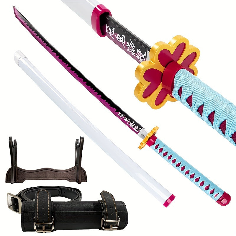 Wooden Anime Sword Samurai Katana Sword for Halloween Cosplay