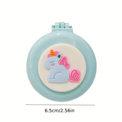 Portable Air Cushion Head Massage Comb and Mirror Set