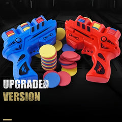 Space Themed Flying Saucer Gun with Soft Bullets & Disc Launcher Toy
