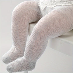 Baby Girls Casual Mesh Pantyhose Thin Comfortable Breathable Socks