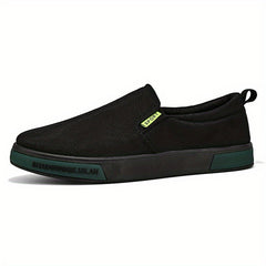 Men's Canvas Slip-On Sneakers Comfortable Breathable Shoes
