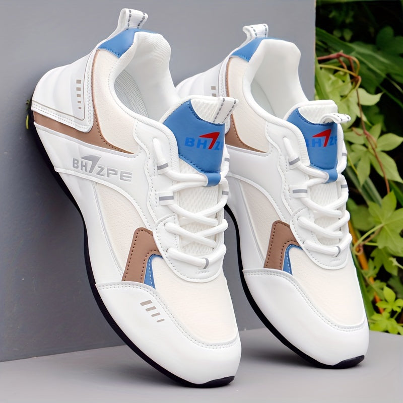 Men's Non Slip Lace Up Soft Sole Casual Shoes for Outdoor Activities
