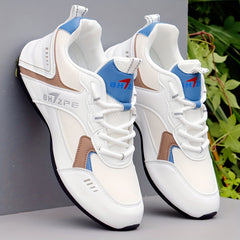 Men's Non Slip Lace Up Soft Sole Casual Shoes for Outdoor Activities