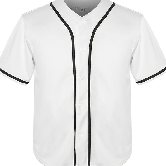 Youth Classic Baseball Jersey Short Sleeve Sweatshirt