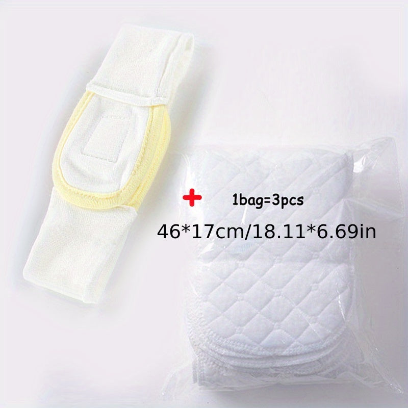 Cotton Baby Diaper Fixed Belt Waistband Buckle Strap