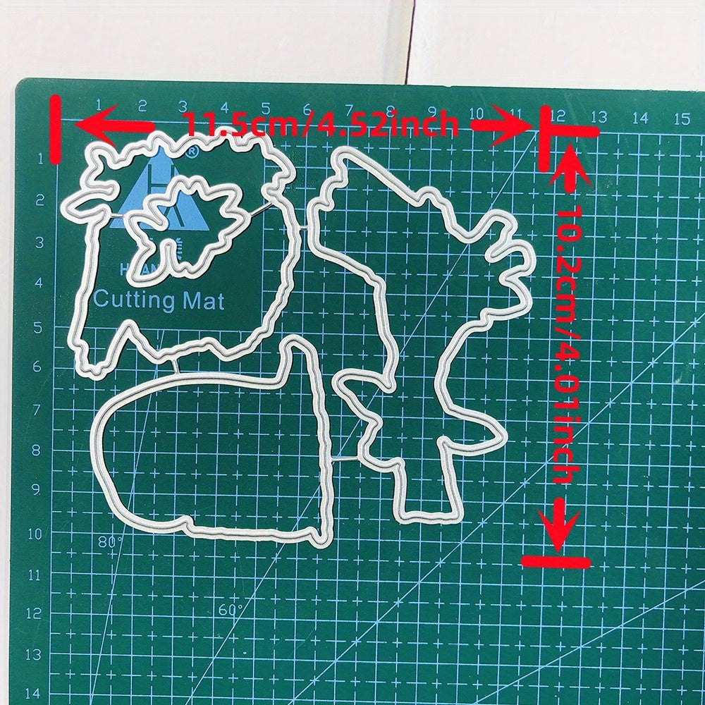 Animal Metal Cutting Dies And Stamps Set For Decoration