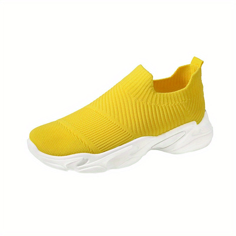 Women's Breathable Knit Slip-On Sock Shoes