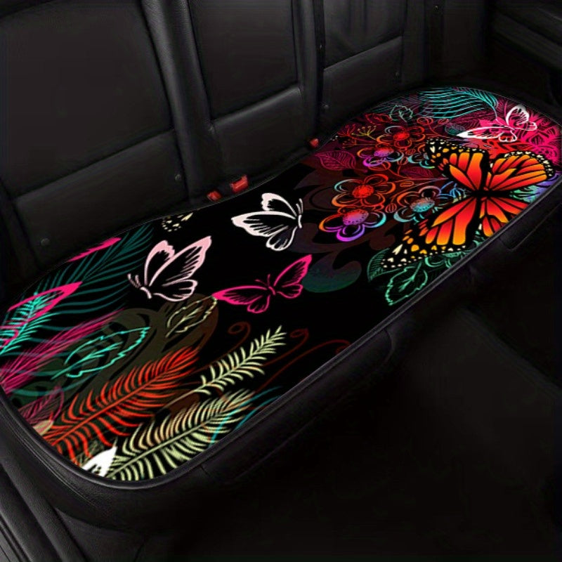 Butterfly Pattern Car Seat Cushion - Universal Four Seasons Cover