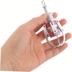 4 Colors Mech. Grip Keychains Heavy Duty Screw Mechanism Relax Fidget Toys