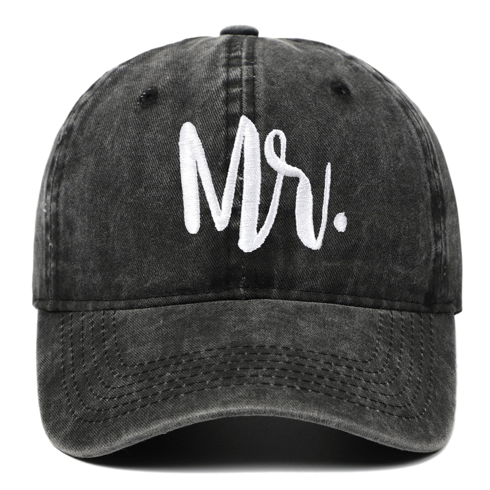 Vintage Letter Embroidery Fishing Cap Sunscreen Cotton Baseball Cap