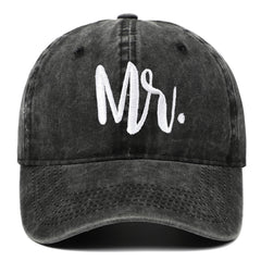 Vintage Letter Embroidery Fishing Cap Sunscreen Cotton Baseball Cap