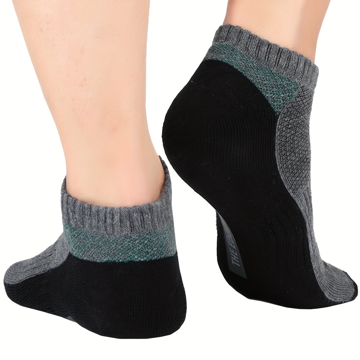 6 Pairs Men's Mid Crew Sport Socks Cotton Blend Breathable Socks