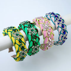 Crystal Vintage Headband for Women Girls