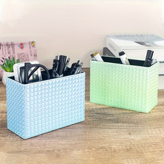 Creative Pen Holder Large Capacity Colored Pencil Bag