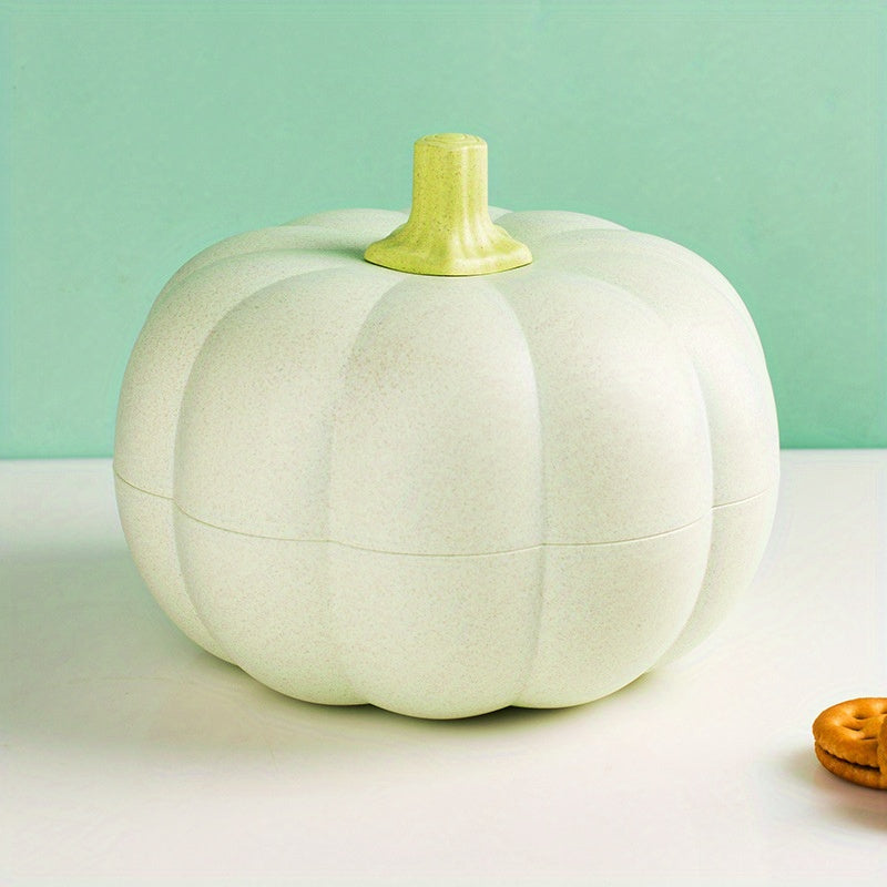Pumpkin Candy Box Dried Fruit Plate With Lid