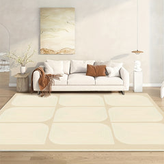 Modern Abstract Crystal Velvet Runner Rug Living Room Bedroom Bedside Carpet