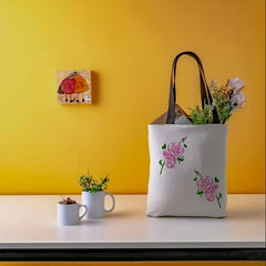 Rose Flower Plastic Stencil for DIY Painting on Boards Canvas