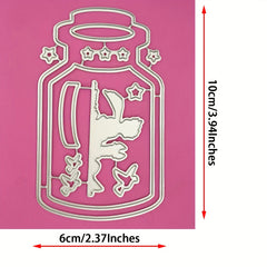 Drift Bottle Cutting Dies Little Prince Metal Embossing Stencil DIY Scrapboo