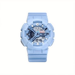 Stylist Electronic Watch With Silicone Band