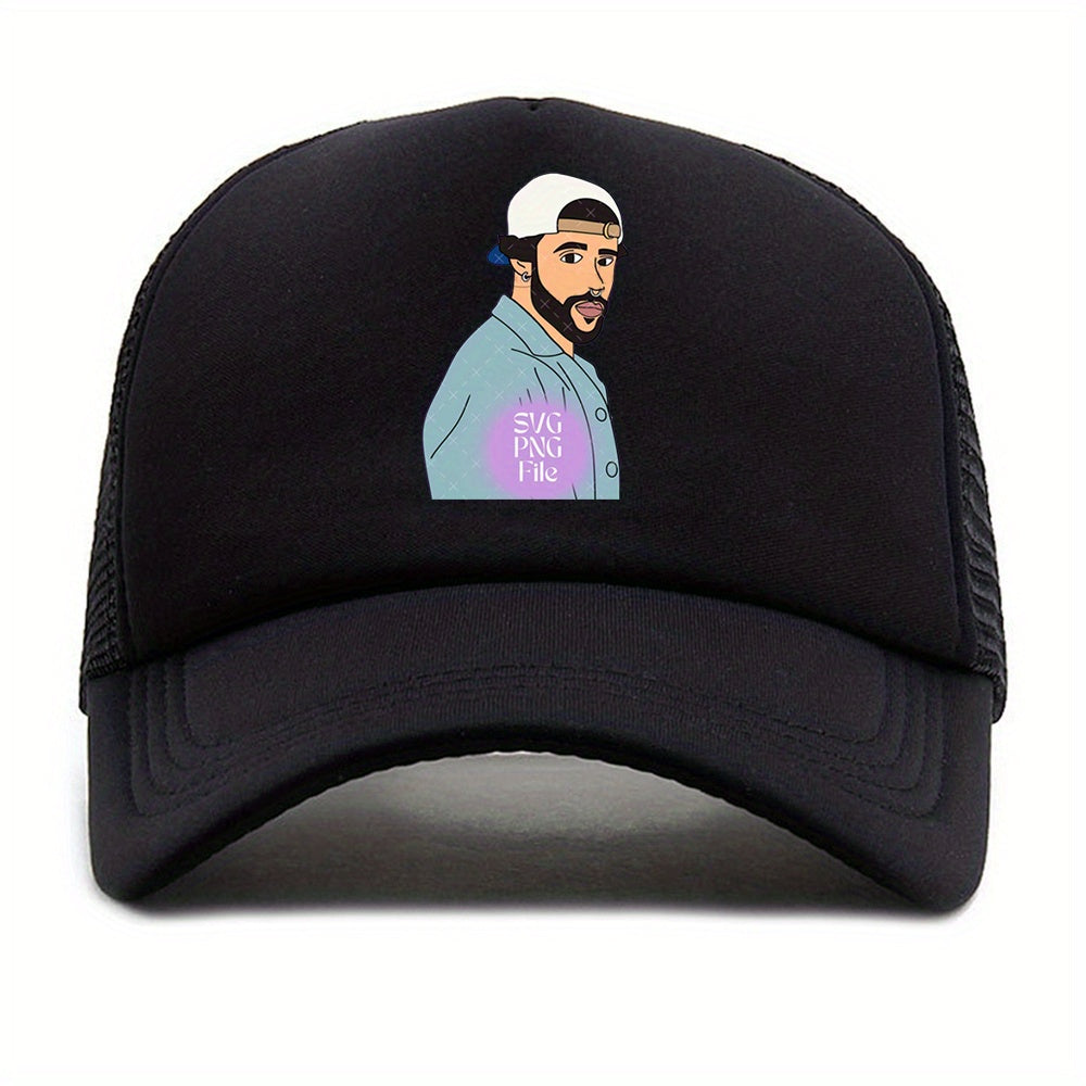 Men's Outdoor Baseball Cap Mountaineering Fishing Cap Dad Trucker Peaked Cap