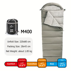 Portable Envelope Sleeping Bag for Camping