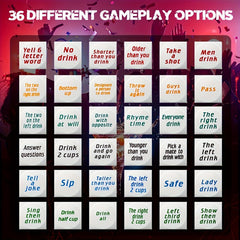 6pcs Drunk And Manic Decision Dice Set