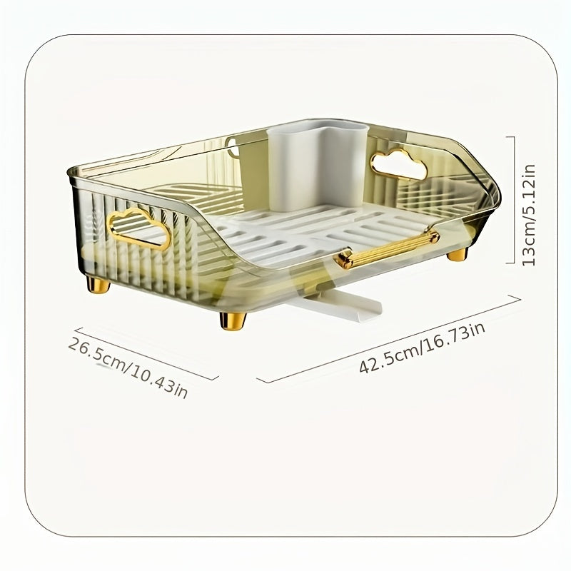 Kitchen Bowl Chopsticks Storage Rack Countertop Organizer